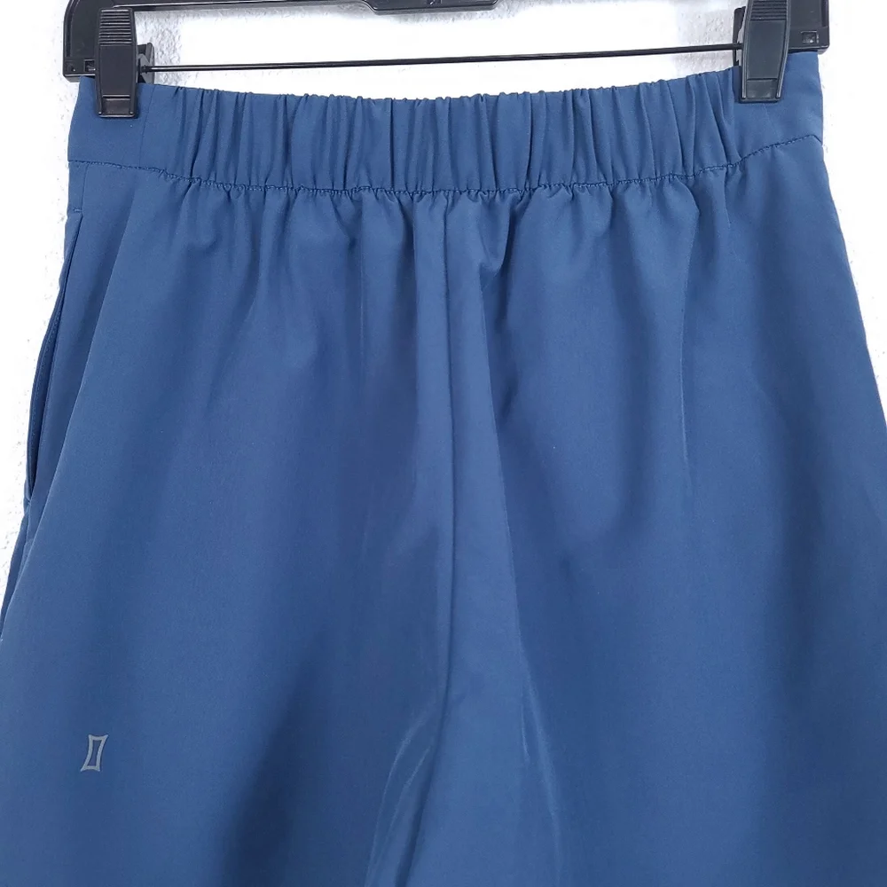 KIT AND ACE Women's Featherlight Shorts Relaxed Fit High Rise Blue - Picture 9 of 9